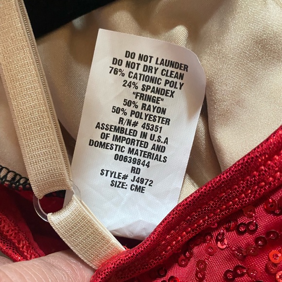 Dance costume. Curtain call size child medium - Picture 3 of 3